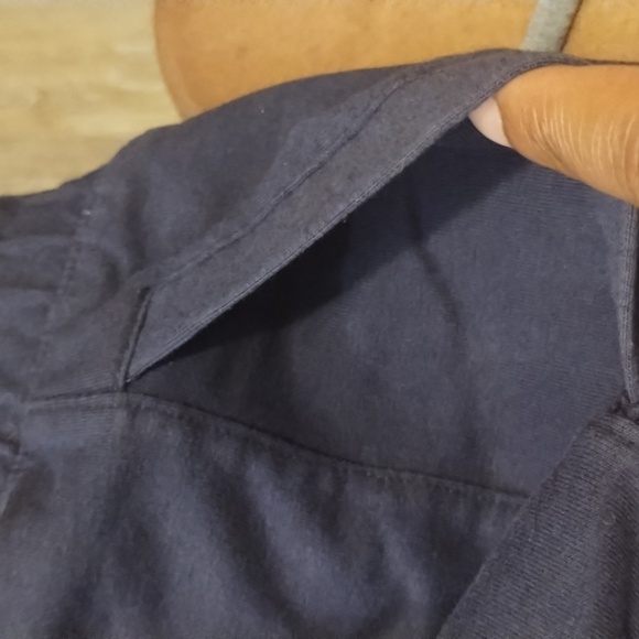 Spalding Navy Casual Drawstring Pockets Relax Fit Hipster sweatpants shorts S/P - Picture 8 of 12